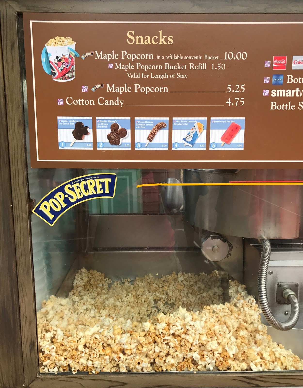 Alexis's Gluten Free Adventures Maple Popcorn Disney's Magic Kingdom