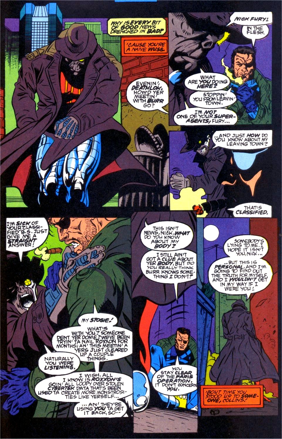 Read online Deathlok (1991) comic -  Issue #17 - 19