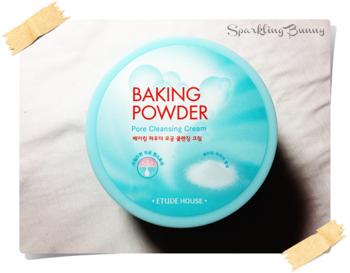 Baking powder pore cleansing