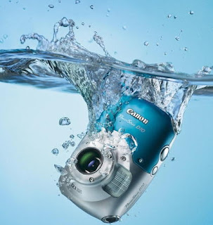 Camera fotográfica digital a prova d'agua Câmera fotográfica digital à prova d'água