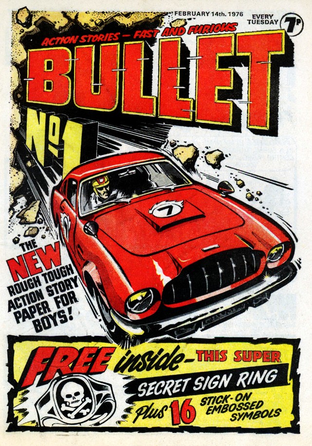 Choose which issues you need 1976 BULLET Comics 