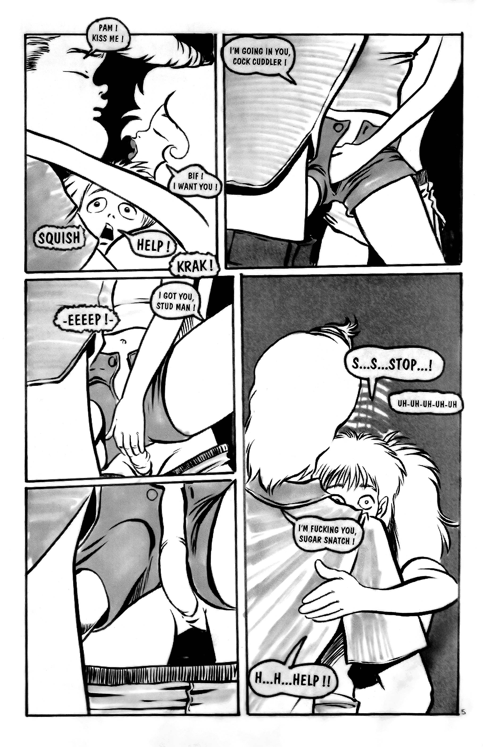Read online Leather & Lace (1989) comic -  Issue #24 - 7
