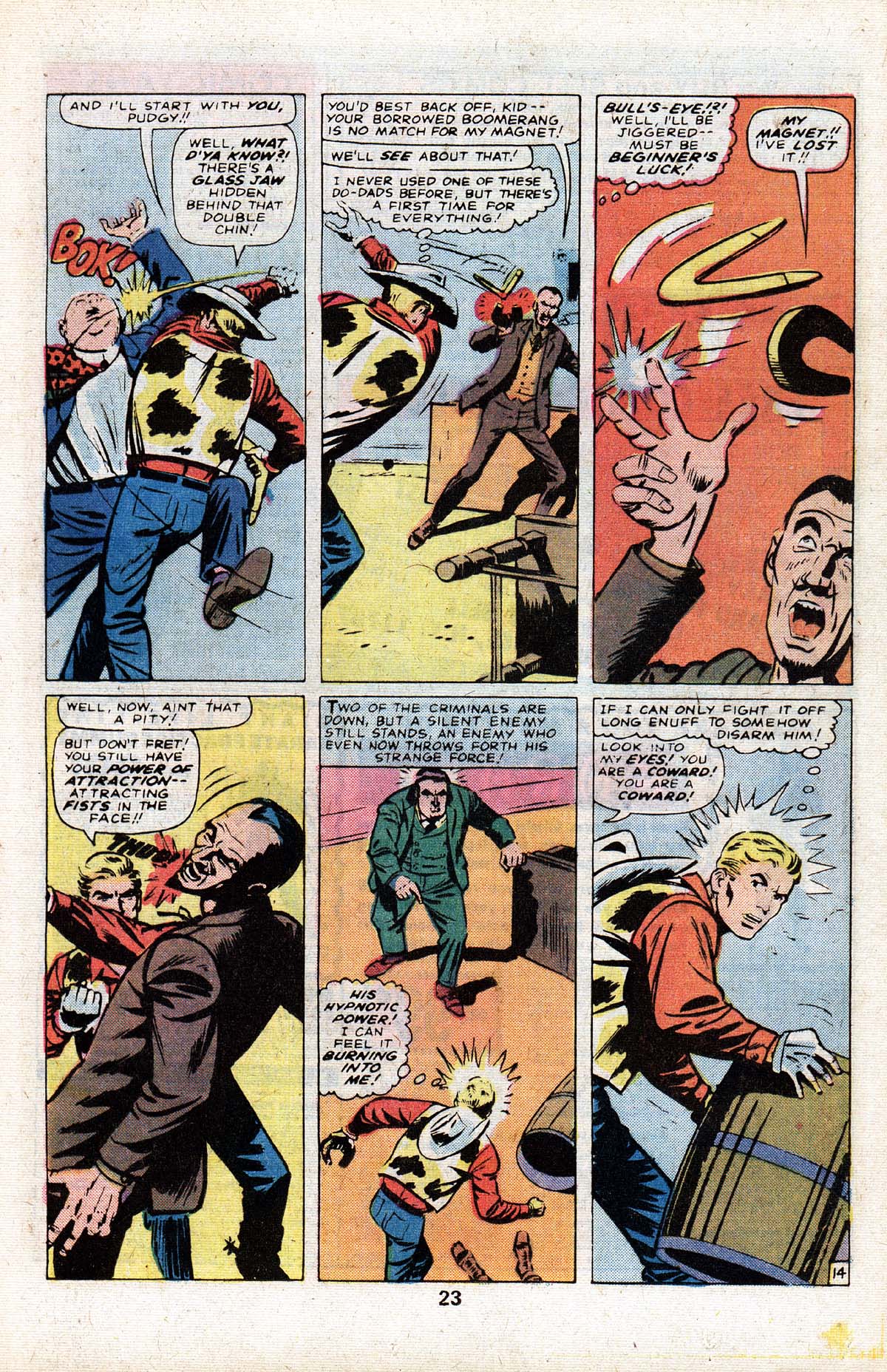 Read online Kid Colt Outlaw comic -  Issue #219 - 25