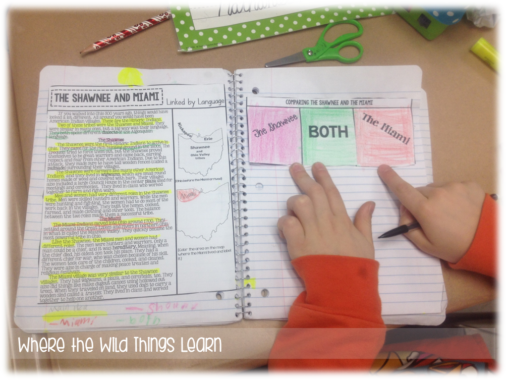 Color Coded Notes–Making Nonfiction Meaningful