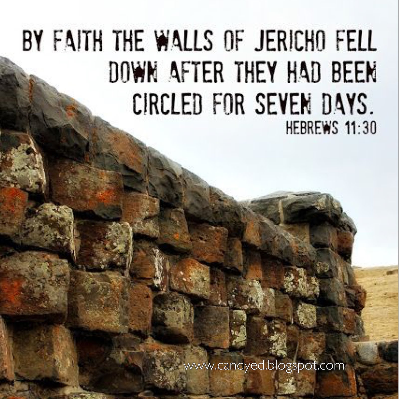 Anchor In The Storms: Facing Your Jericho Wall.