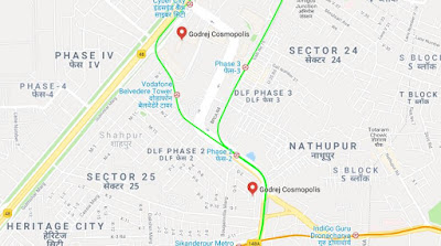 Godrej Cosmopolis Location