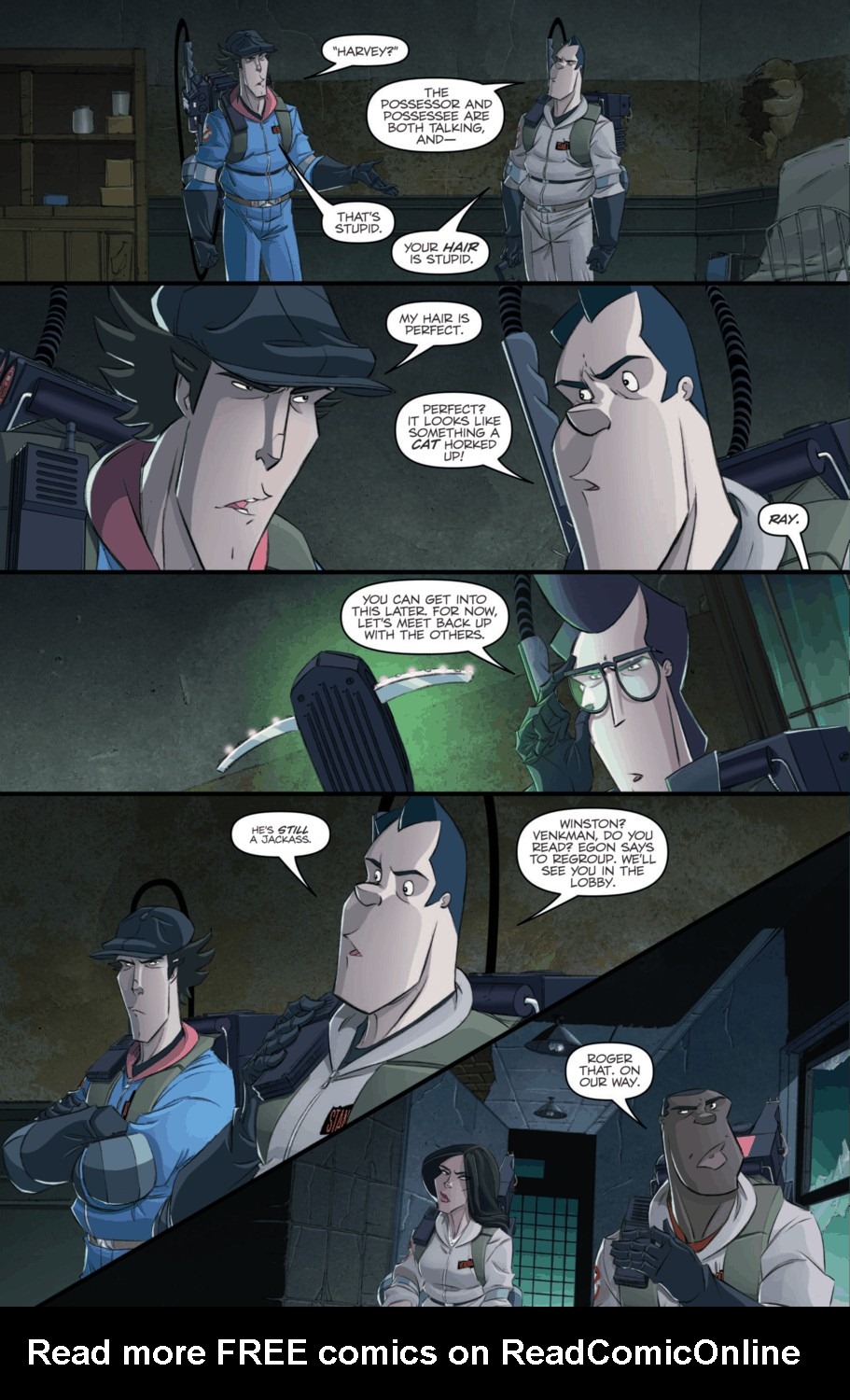 Read online Ghostbusters (2013) comic -  Issue #4 - 14