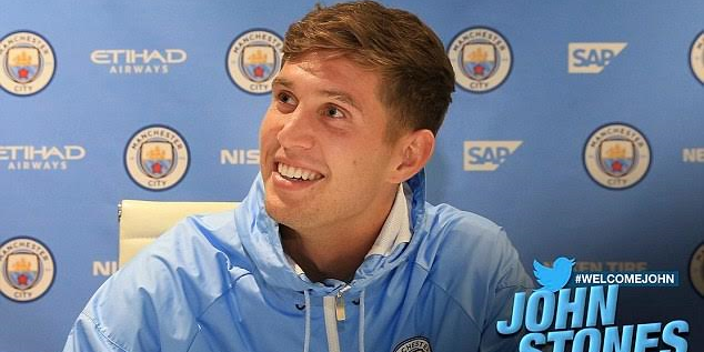 Transfer Pemain: John Stones sepakat gabung ke Manchester City John Stones