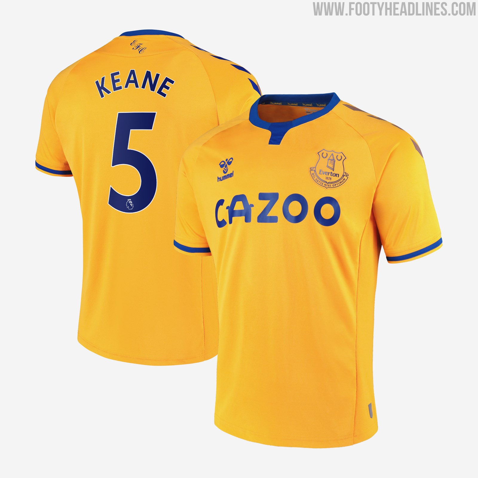 Hummel Everton 20-21 Away Kit Released - Footy Headlines