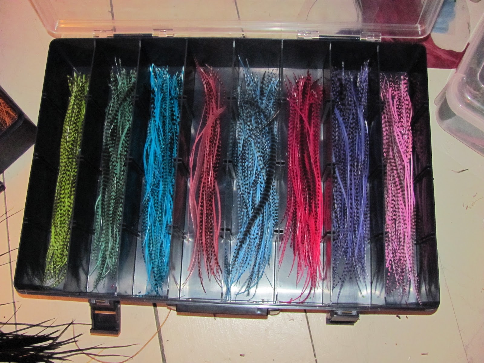 Aloha Hair Designs Hair Feather Extension Storage Containers