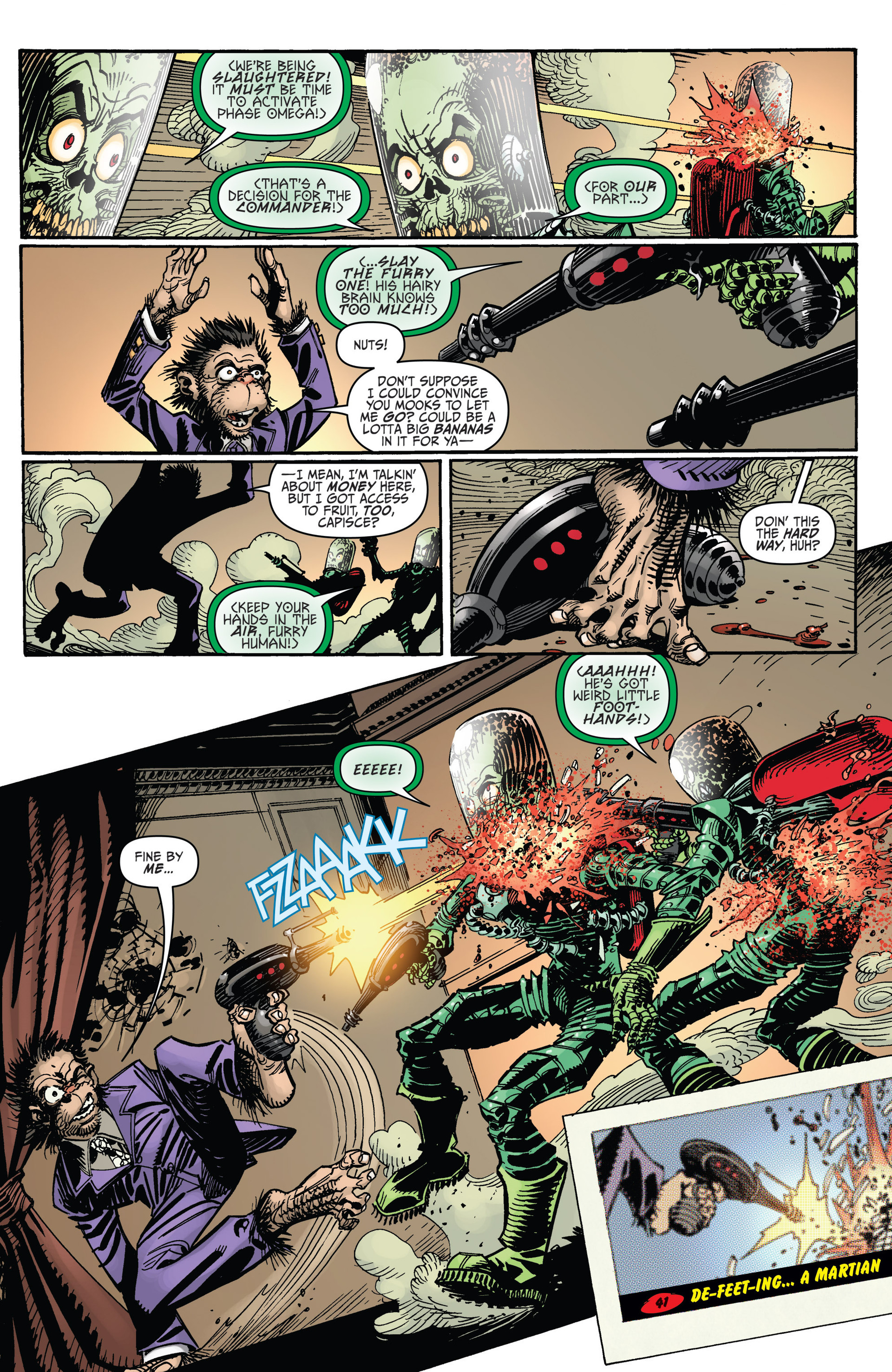 Read online Mars Attacks Judge Dredd comic -  Issue #3 - 9