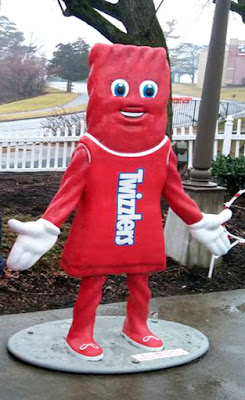 Twizzlers Candy Character in Hershey Pennsylvania