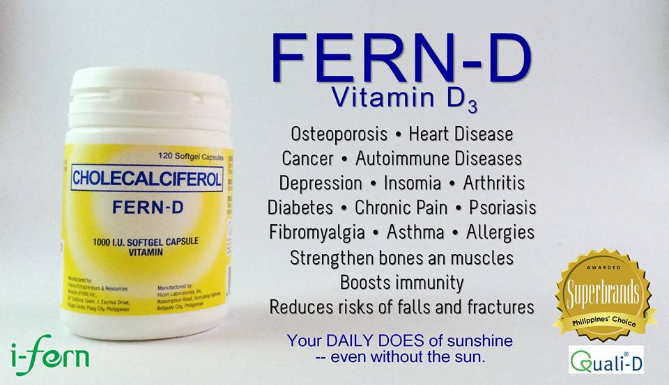 iFERN PRODUCTS Fern D Softgel Capsule