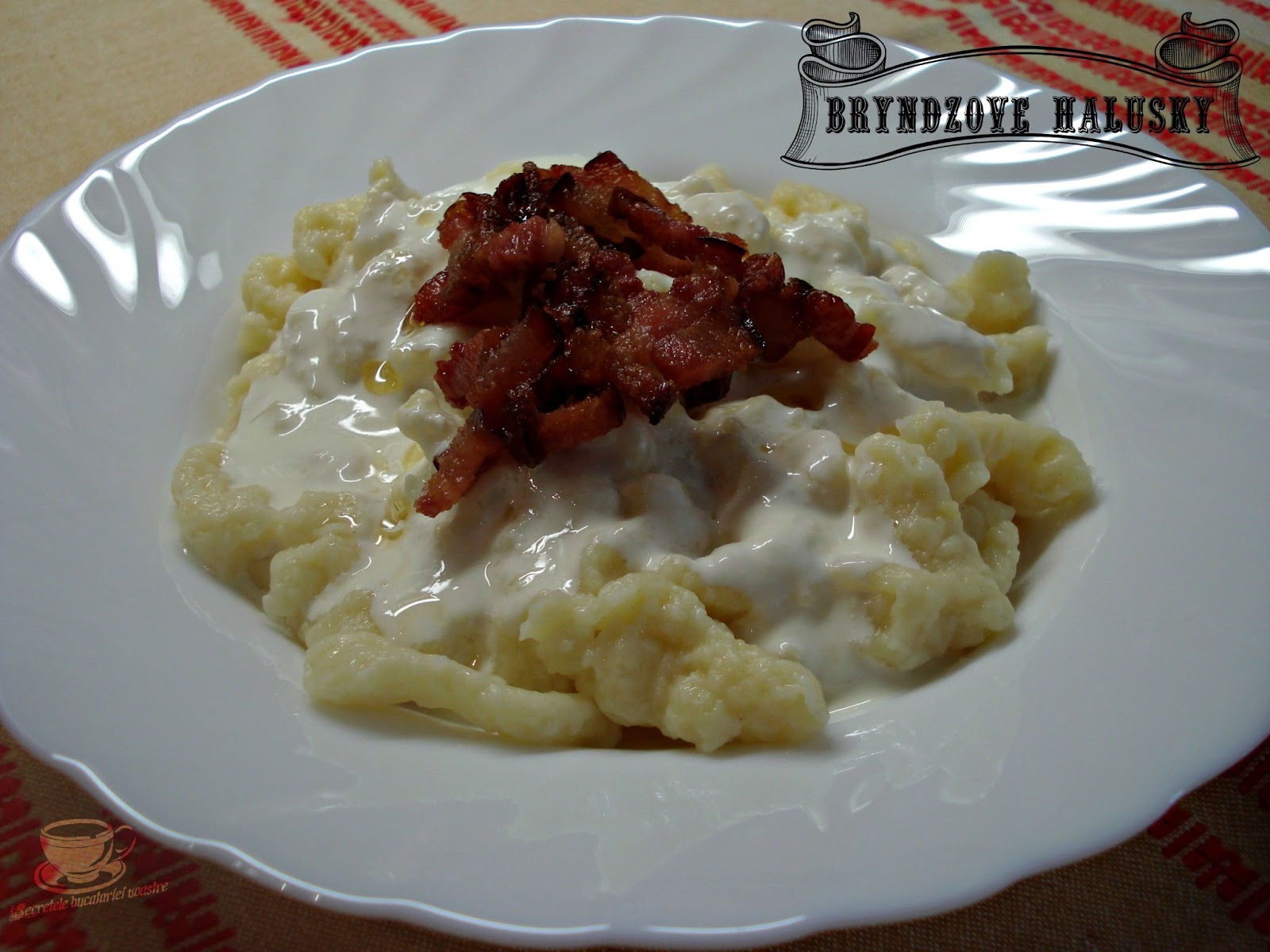 BRYNDZOVÉ HALUŠKY - specialitate slovaca