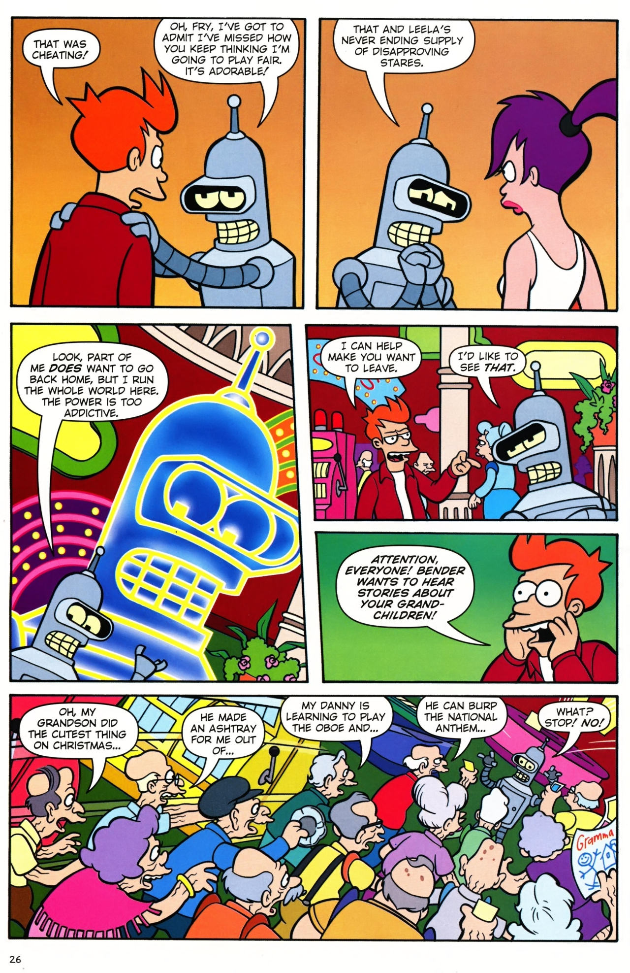 Read online Futurama Comics comic -  Issue #39 - 21