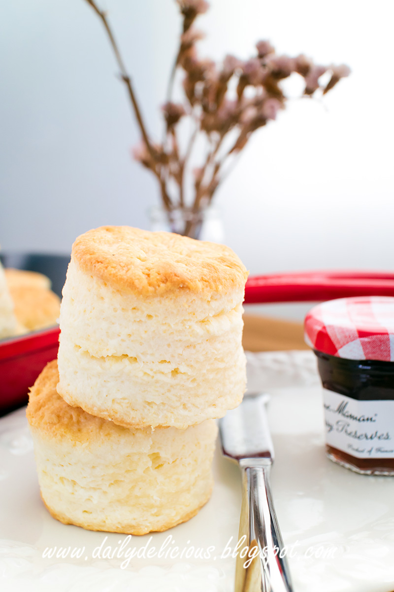 dailydelicious Simple Cream Biscuits That's why I love my skillet