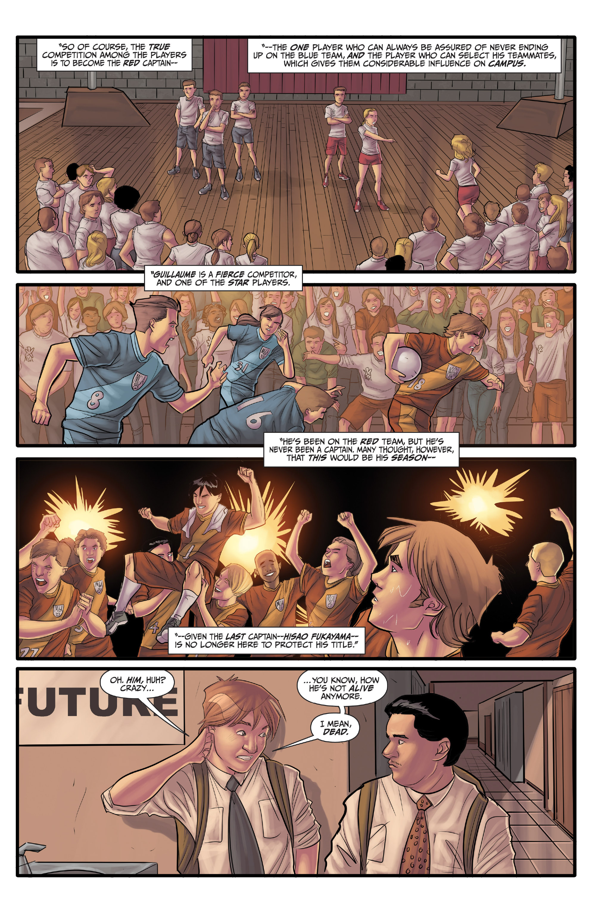 Read online Morning Glories comic -  Issue #41 - 12