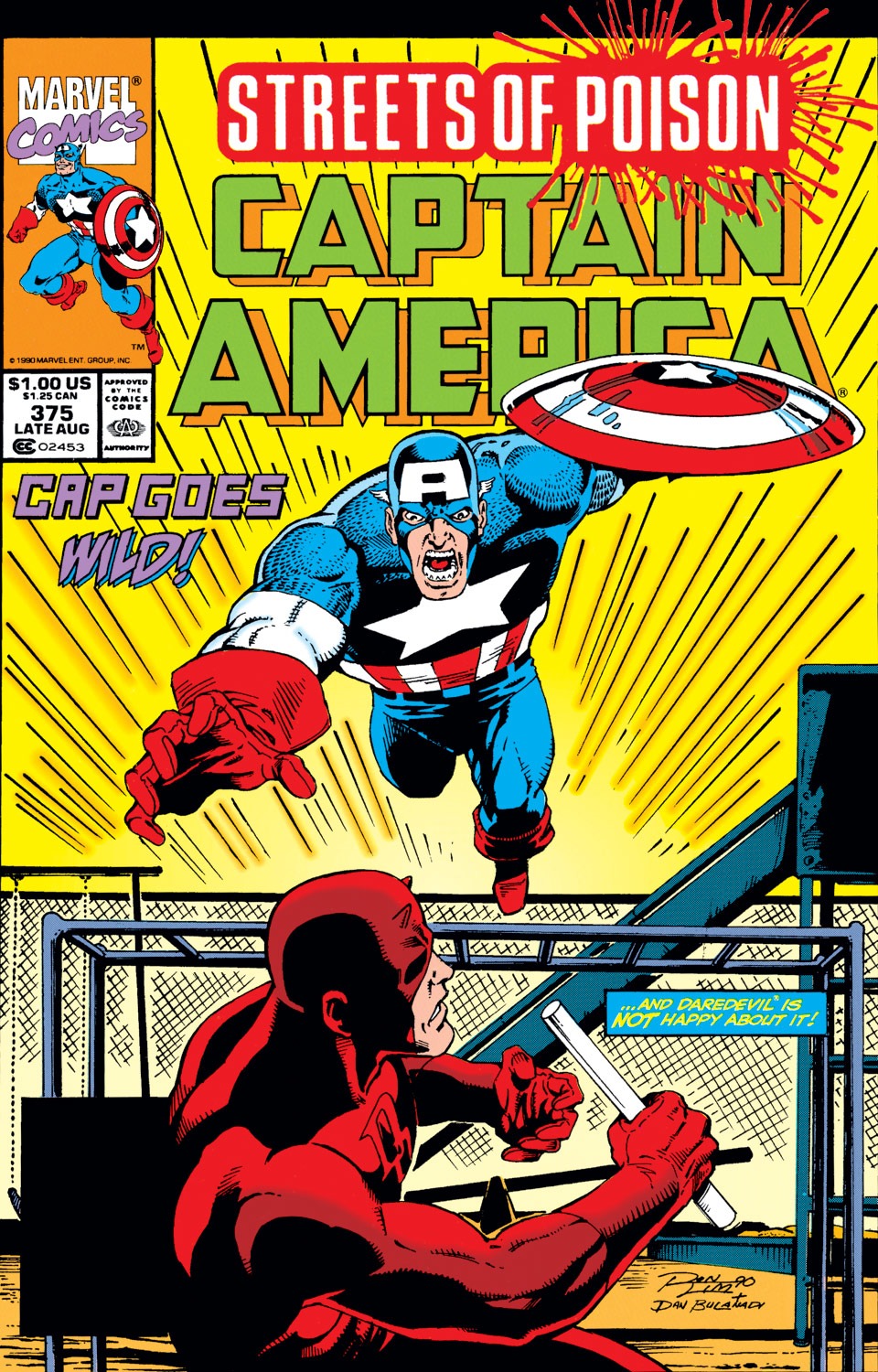 Read online Captain America (1968) comic -  Issue #375 - 1
