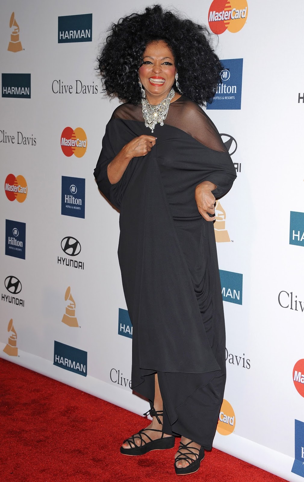 Diana Ross Hot Transparent HQ Photos at Clive Davis And The Recording ...