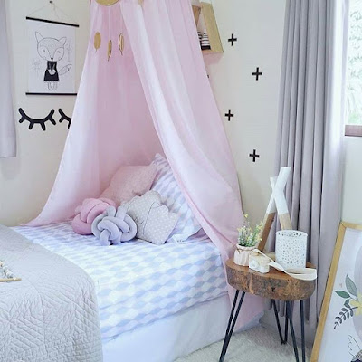 Warna Cat Kamar Tidur Pink Sederhana Ukuran kecil | Remaja ...