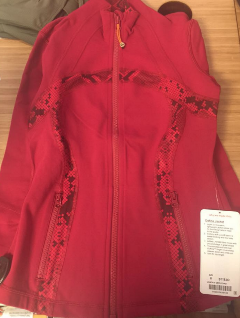 Define Jacket - Cranberry
