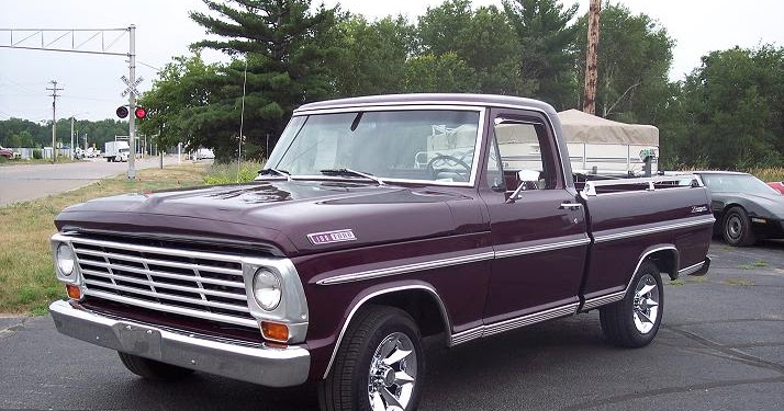 Ford F-100 Through F-350 Truck 1967 Exterior Lights and ... 1967 ford f100 turn signal switch wiring diagram 