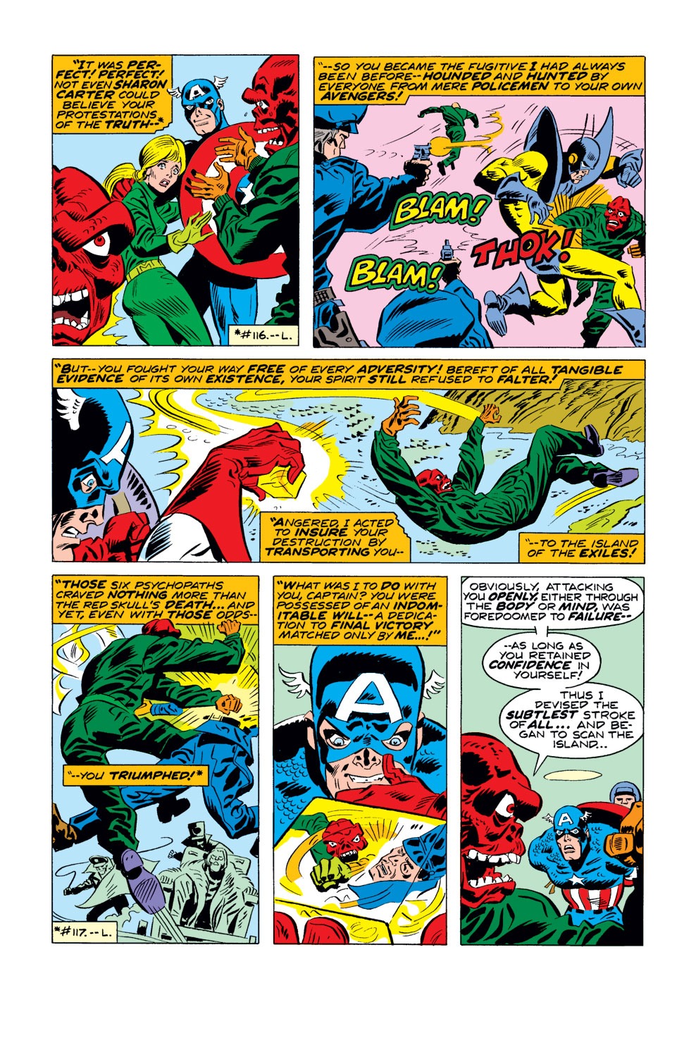 Read online Captain America (1968) comic -  Issue #186 - 5