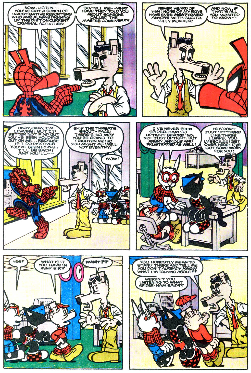 Read online Peter Porker, The Spectacular Spider-Ham comic -  Issue #6 - 9