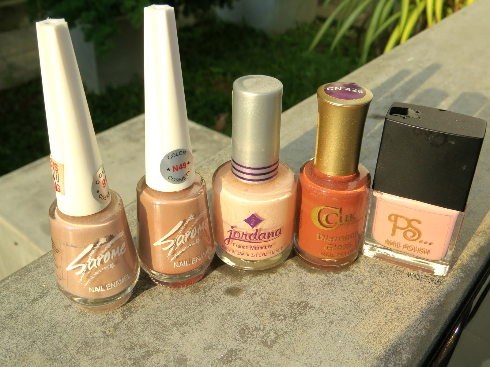5 Nail Polish Colours for Spring MandySHeart