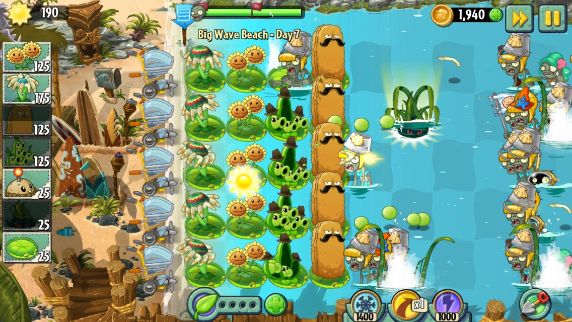 Plants Vs. Zombies 2, OT, It's About Time