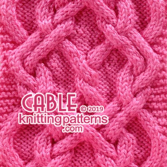 Cable Scarf Pattern 04 Hodor Celtic Knot Cable Knitting