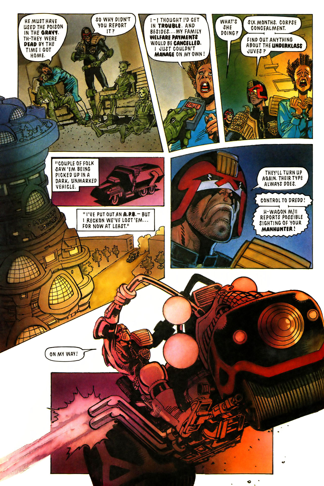 Read online Judge Dredd: The Megazine comic -  Issue #3 - 5