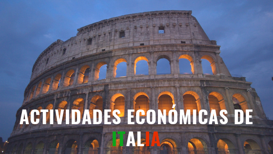 Actividades económicas de Italia