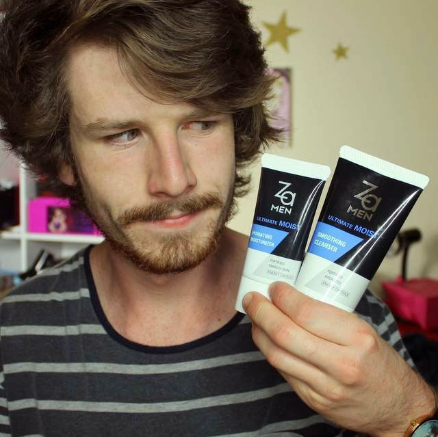 Nick visits again ~ ZA Men Ultimate Moist Smoothing Cleanser and Hydrating Moisturizer review (part one, actually)