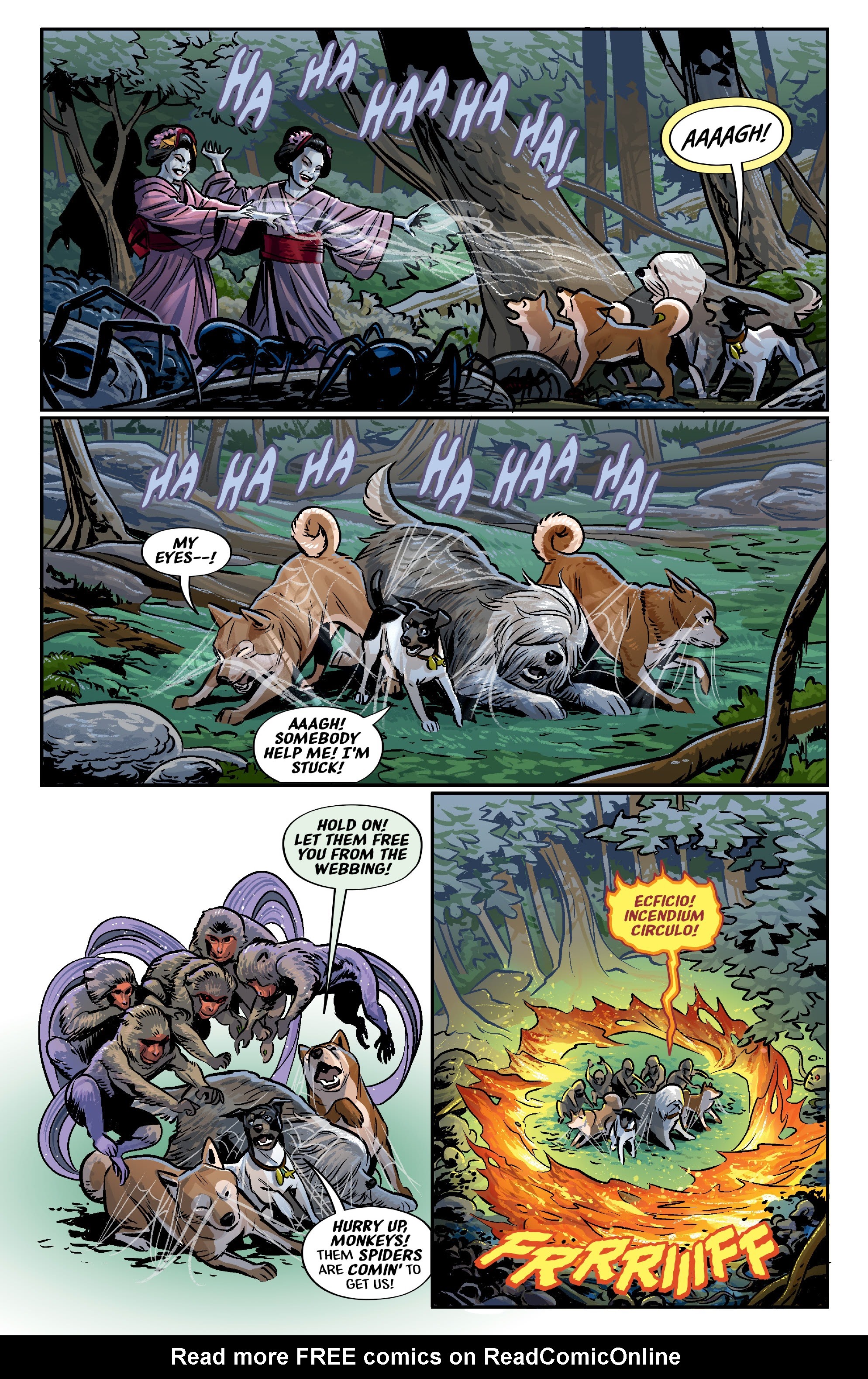 Read online Beasts of Burden: Occupied Territory comic -  Issue #3 - 17
