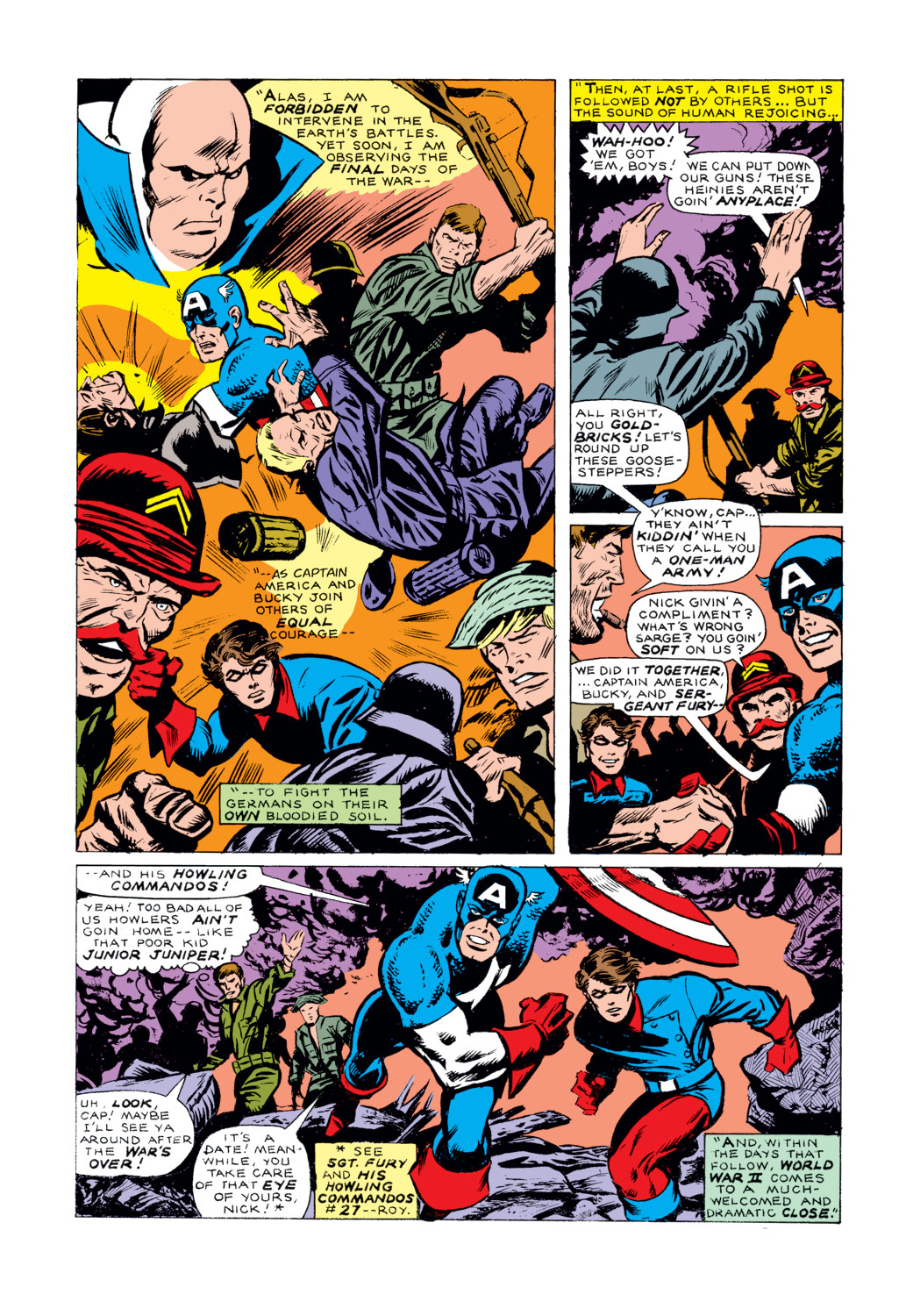 What If? (1977) issue 5 - Captain America hadn't vanished during World War Two - Page 10