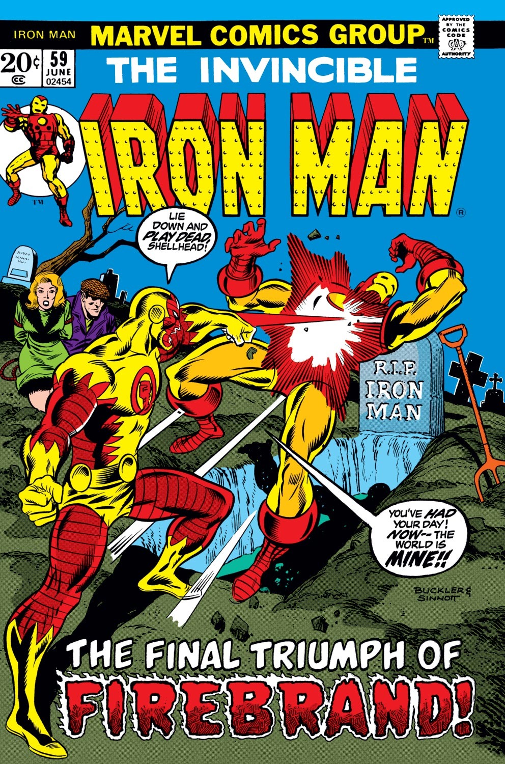 Read online Iron Man (1968) comic -  Issue #59 - 1