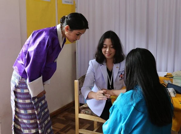 Queen Jetsun Pema attended the opening of the first Bhutan-Thailand Festival at the Youth Development Fund Multipurpose Hall in Thimphu, Bhutan