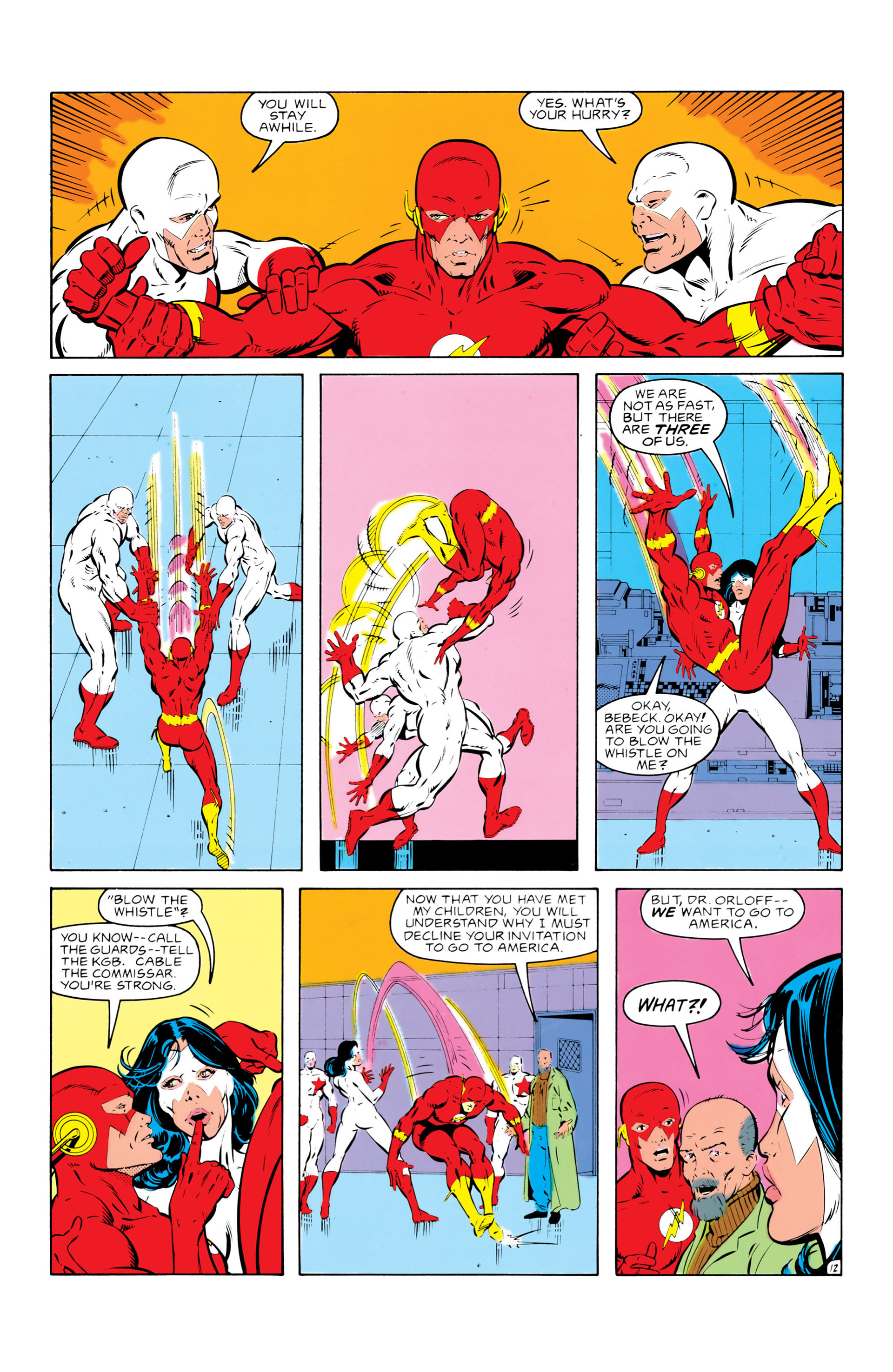 Read online The Flash (1987) comic -  Issue #7 - 12