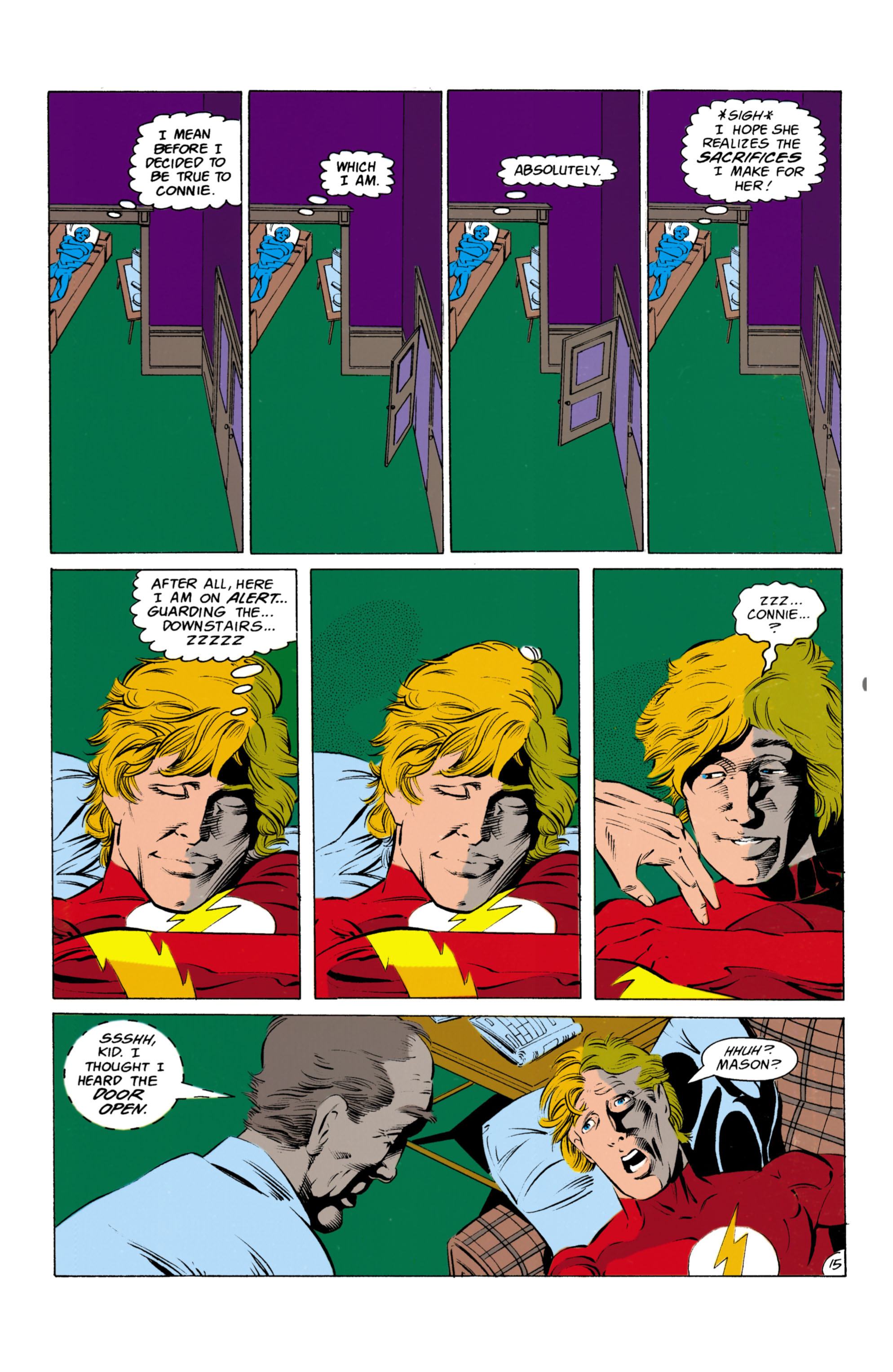 Read online The Flash (1987) comic -  Issue #59 - 16