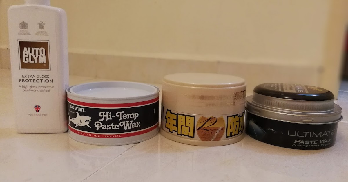 Car Porch Detailer Synthetic Waxes Durability Test Autoglym Extra