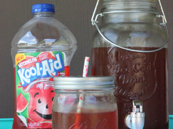 Watermelon Iced Tea Drink