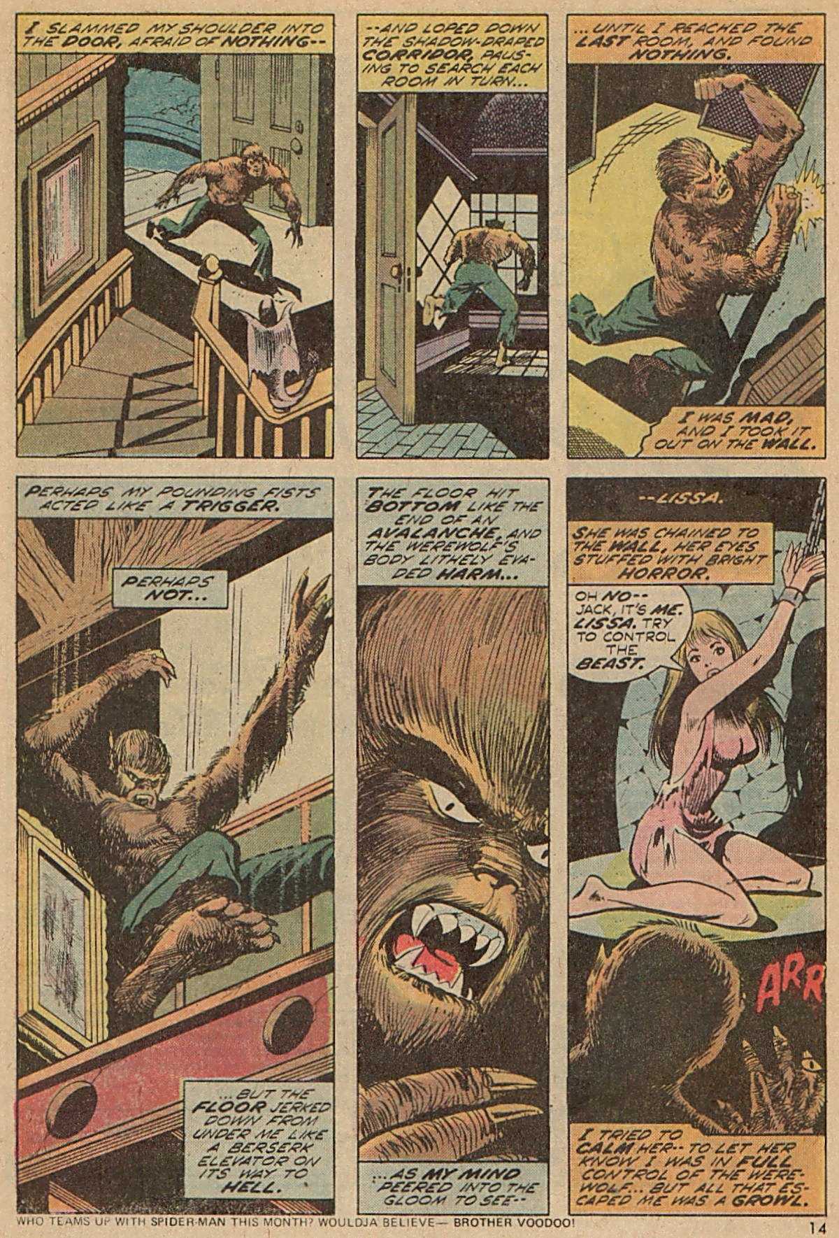 Read online Werewolf by Night (1972) comic -  Issue #20 - 9