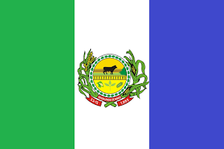 Bandeira de BrasilÃ¢ndia de Minas MG