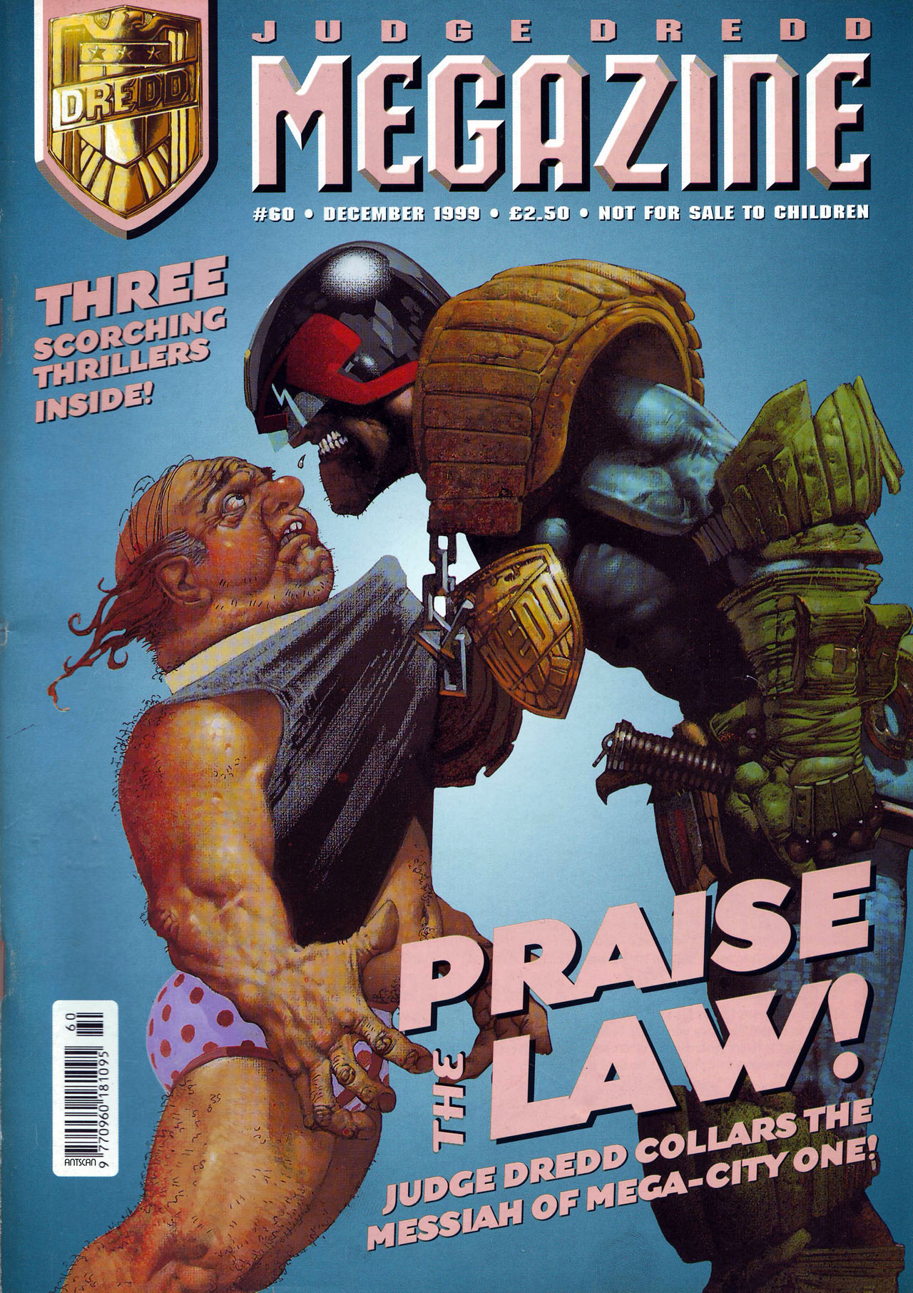 Read online Judge Dredd Megazine (vol. 3) comic -  Issue #60 - 1