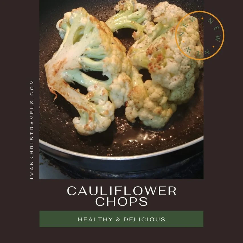 healthy and delicious cauliflower chops