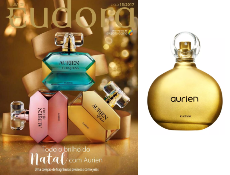 Um beijo e um cheiro: Resenha: Aurien x Aurien Gold - Eudora