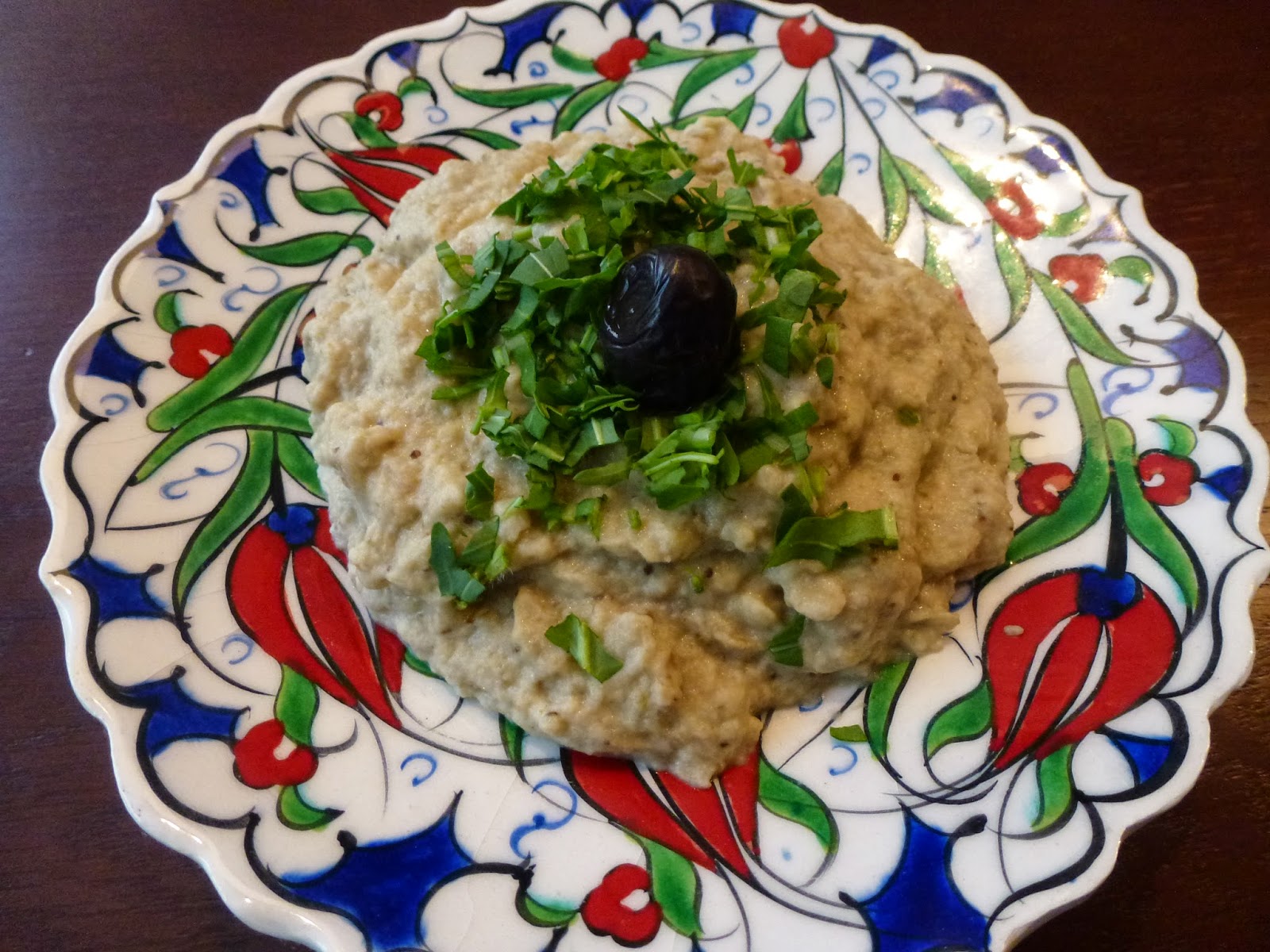 Vegan Oriental: Baba Ganoush - Auberginen Dip