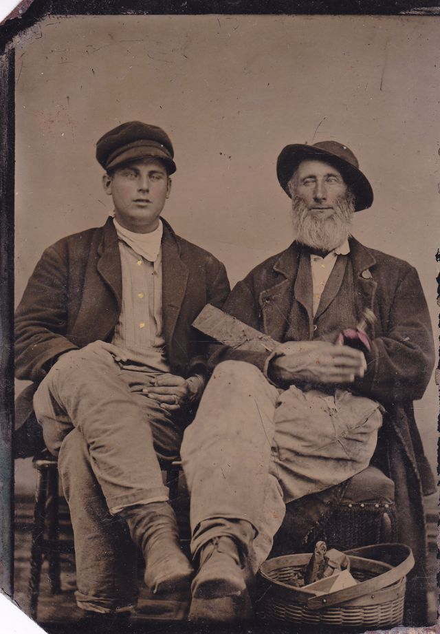 Victorian Working Class 22 Portrait Photos of Male Workers From
