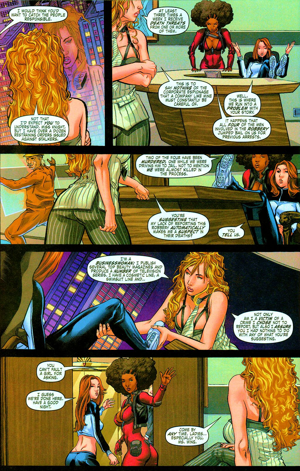 Read online Daughters of the Dragon comic -  Issue #3 - 11